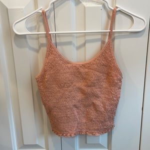 Women’s Hollister Pink Smoked Tank